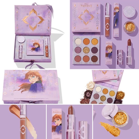 Colourpop x Disney Frozen 2 SE Anna Collection NIB - Picture 4 of 8